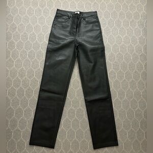 Wilfred Faux Leather Pants